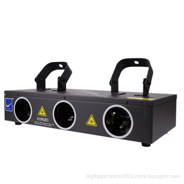 Hot Selling Laser RGB DJ Auto sound dmx master-slave Laser Light for ktv bar disco B10RGB/3